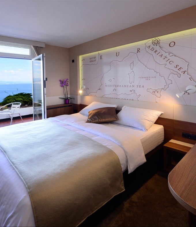 Double or Twin Room with sea view and balcony